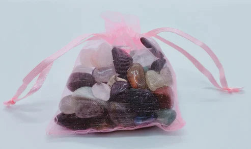 Pochette mixte de Pierre roulée -  Environ 50 pièces - Création - Enfant - Déco