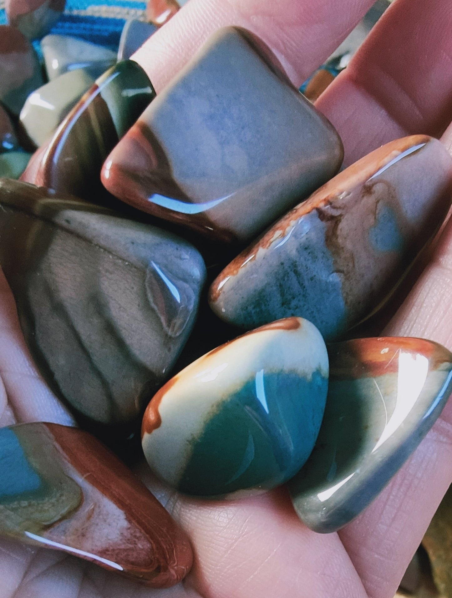 Jaspe polychrome - Pierre roulée - Taille au choix