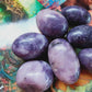 Lépidolite - Pierre roulée - Qualité A+ - Environ 30 mm