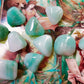 Aventurine verte du Zimbabwe -  Pierre roulée - Qualité A+ - Environ 30 mm