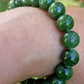 Bracelet en Jade nephrite - perles de 10 mm - qualité 💎💎💎💎💎💎