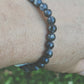 Bracelet en Larvikite - perles de 6 mm - qualité 💎💎💎