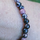 Bracelet en Rhodonite - perles de 4 mm - qualité 💎💎💎💎