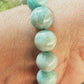 Bracelet en Amazonite du Pérou - perles de 10 mm - Qualité 💎💎💎💎