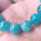Bracelet en Amazonite des USA - perles de 11,5 mm - Qualité 💎💎💎💎💎