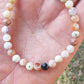 Bracelet en Tiffany stone - Perles de 6 mm - qualité 💎💎💎