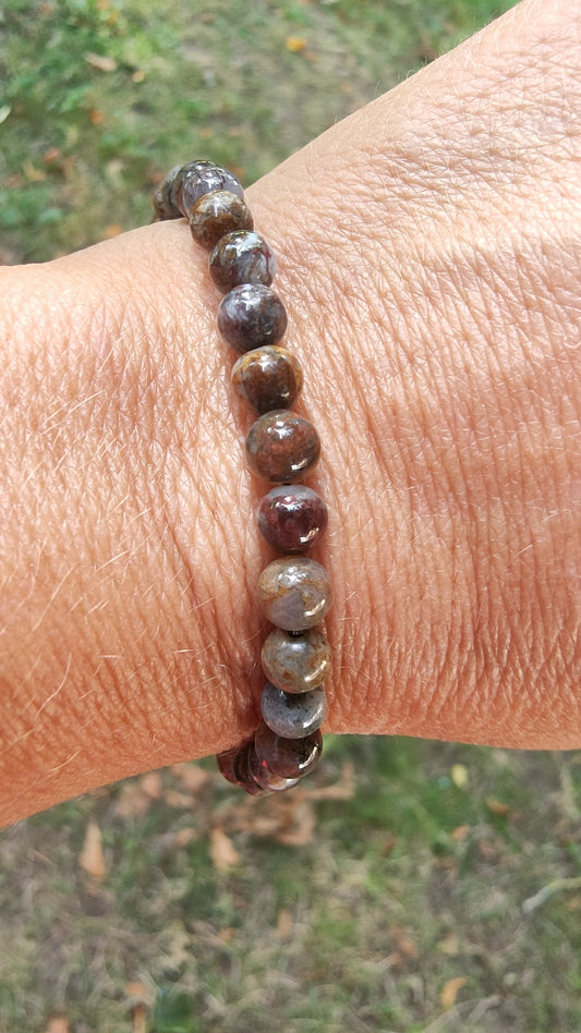 Bracelet en Pietersite - perles de  6 mm - qualité 💎💎💎