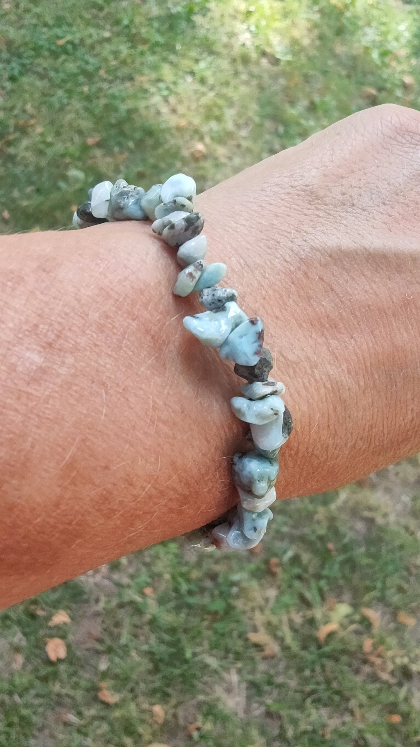 Bracelet baroque en Larimar - qualité 💎💎💎