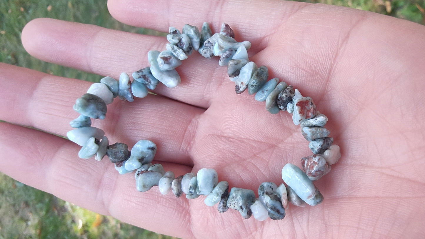 Bracelet baroque en Larimar - qualité 💎💎💎