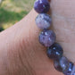 Bracelet en Améthyste  du Brésil - perles de 6 mm - qualité 💎💎💎