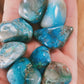 Chrysocolle Shattuckite de Namibie - Pierre roulée - Qualité AA - Environ 30 mm
