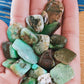 Chrysoprase - Pierre roulée - Qualité AB - Taille au choix
