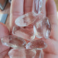 Cristal de roche du Brésil - Pierre roulée - Qualité B - Environ 35 mm