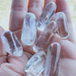 Cristal de roche du Brésil - Pierre roulée - Qualité B - Environ 35 mm