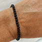 Bracelet en Spinelle - perles de 4 mm - qualité 💎💎💎💎