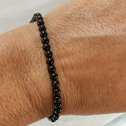 Bracelet en Spinelle - perles de 4 mm - qualité 💎💎💎💎