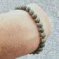 Bracelet en Jaspe Breschia vert - perles de 6 mm - qualité 💎💎💎💎