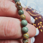 Bracelet en Jaspe paysage  - perles de 6 mm - qualité 💎💎💎💎💎💎