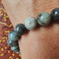 Bracelet en Emeraude - perles de 10 mm - qualité 💎
