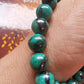Bracelet en Chrysocolle du Pérou - perles de 10 mm - qualité 💎💎💎💎💎💎💎