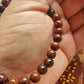 Bracelet Obsidienne pourpre - perles de 6 mm - qualité 💎💎💎💎💎