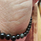 Bracelet en Obsidienne oeil céleste  - perles de 4 mm - qualité 💎💎💎💎💎