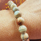 Bracelet Jaspe bleu - perles de 8 mm - qualité💎💎💎