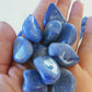 Quartz bleu - Pierre roulée - Taille au choix