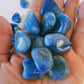 Quartz bleu - Pierre roulée - Taille au choix