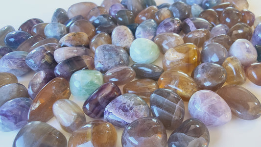 Fluorite - Pierre roulée - Taille au choix