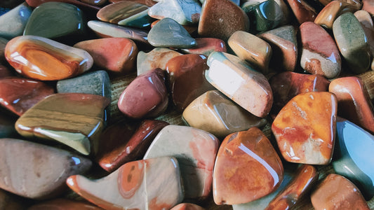 Jaspe polychrome - Pierre roulée - Taille au choix