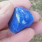 Lapis lazuli d'Afghanistan - 1 pierre roulée - belle qualité