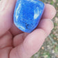 Lapis lazuli d'Afghanistan - 1 pierre roulée - belle qualité