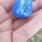 Lapis lazuli d'Afghanistan - 1 pierre roulée - belle qualité