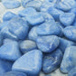 Quartz bleu - Pierre roulée - Taille au choix