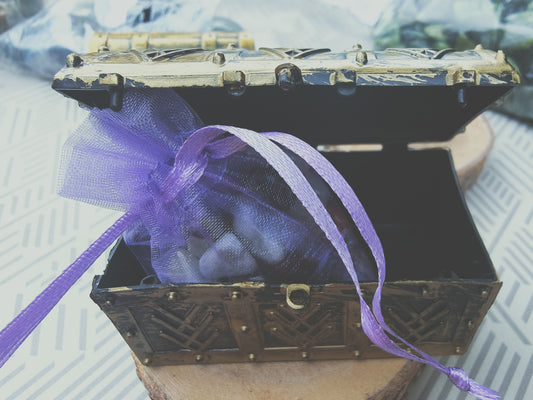 Idée cadeau - Coffre au trésor et ses pierres magiques🧙‍♂️