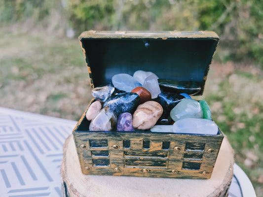 Idée cadeau -offre au trésor avec ses pierres magiques 🧙‍♂️✨