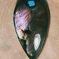 Cabochon en Labradorite violette type Spectrolite - Qualité supérieure - 50 Carats- 42 X 23 X 5 mm
