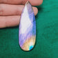 Cabochon en Labradorite violette type Spectrolite - Qualité EXCEPTIONNELLE collection - 105 Carats- 62 X 22 X 5 mm